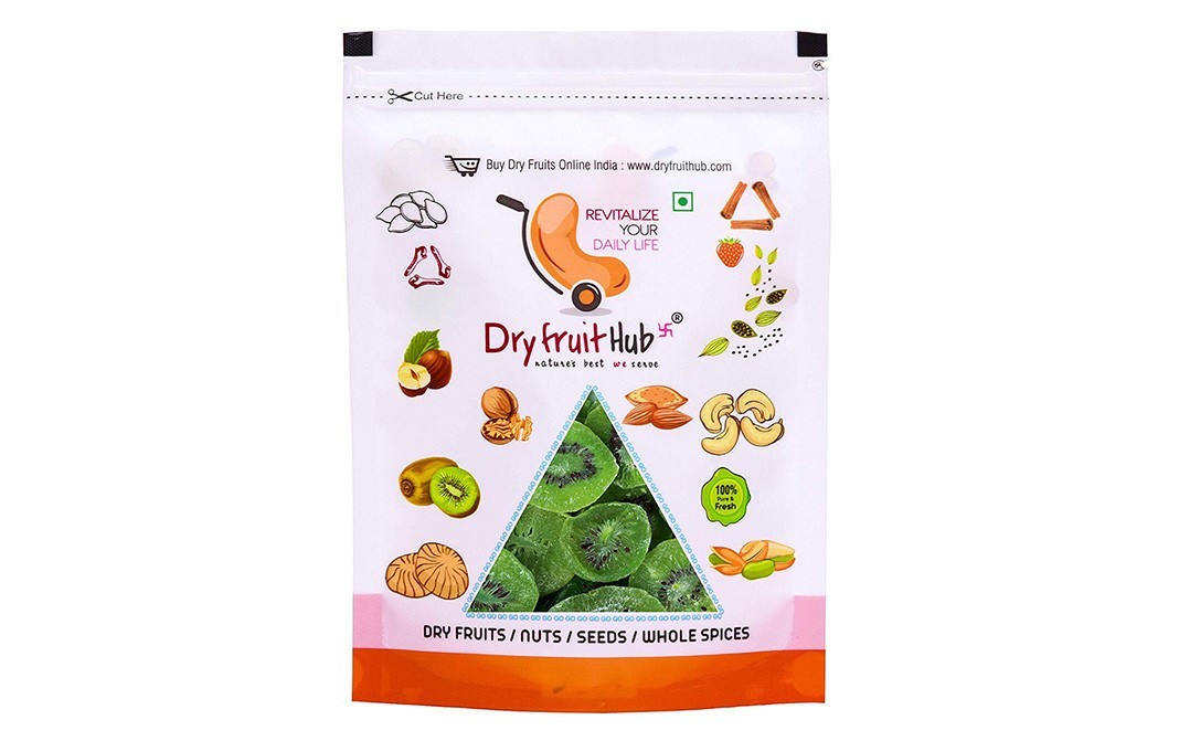 Dryfruit Hub Dried Kiwi    Pack  800 grams
